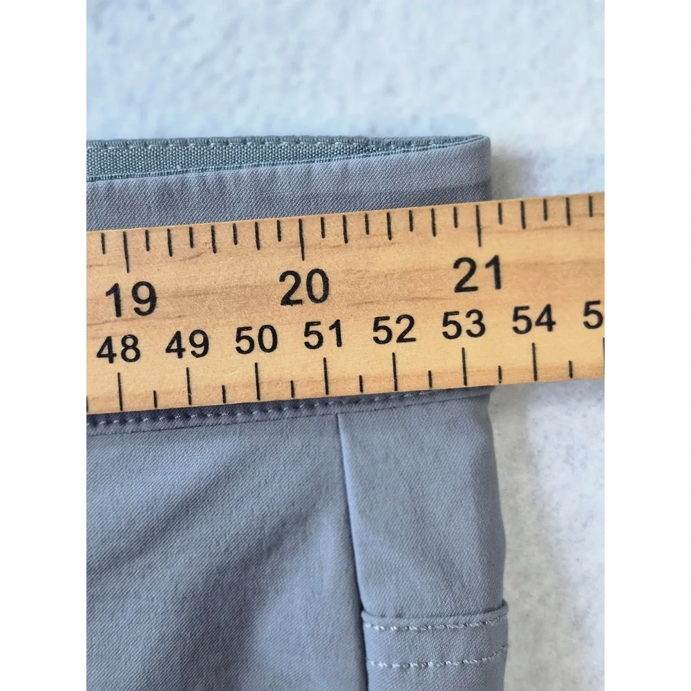 Adidas Ultimate365 Mens Grey Performance Golf Pants 40x32 Stretch Flat Front